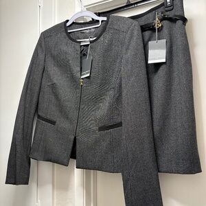 NWT Sandro Ferrone Italy 2 piece skirt suit - size 10